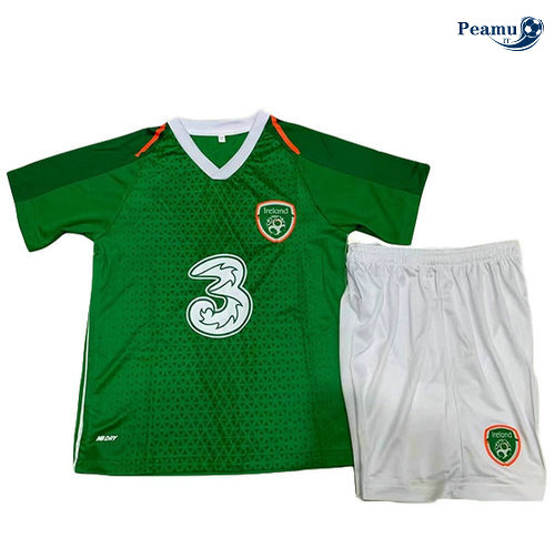Camisola Futebol Irlanda Crianças Principal Equipamento 2019-2020