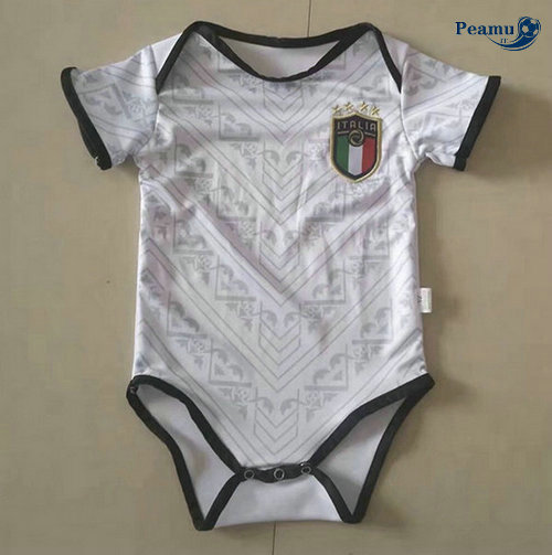 Camisola Futebol Italia bébé Bianco 2019-2020