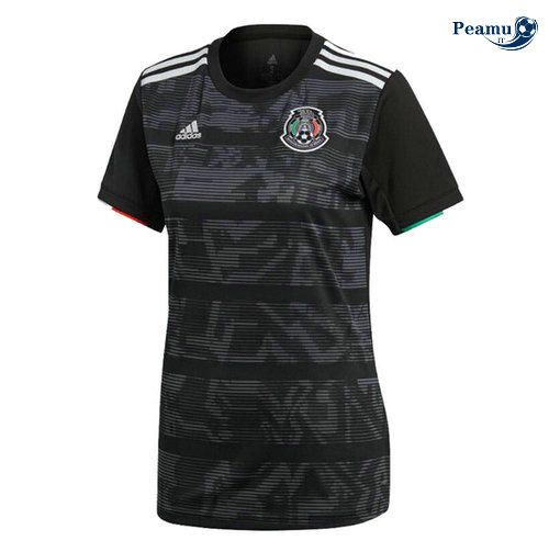 Camisola Futebol Mexico Mulher Preto 2019-2020