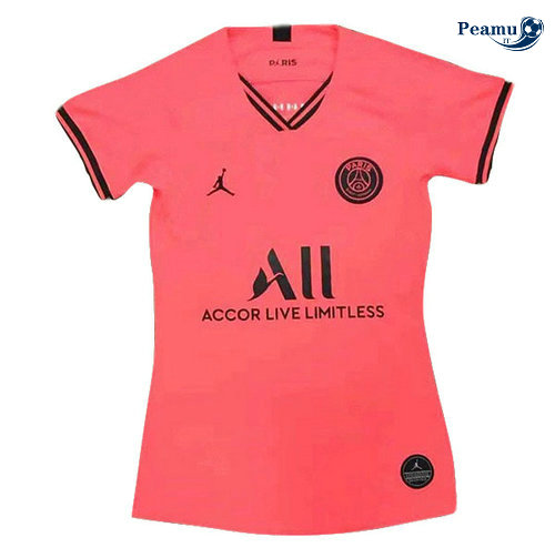 Camisola Futebol PSG Mulher Alternativa Equipamento 2019-2020