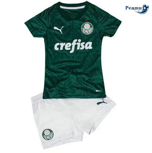 Camisola Futebol Palmeiras Crianças Principal Equipamento 2020-2021