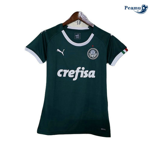 Camisola Futebol Palmeiras Mulher Principal Equipamento Verde 2019-2020