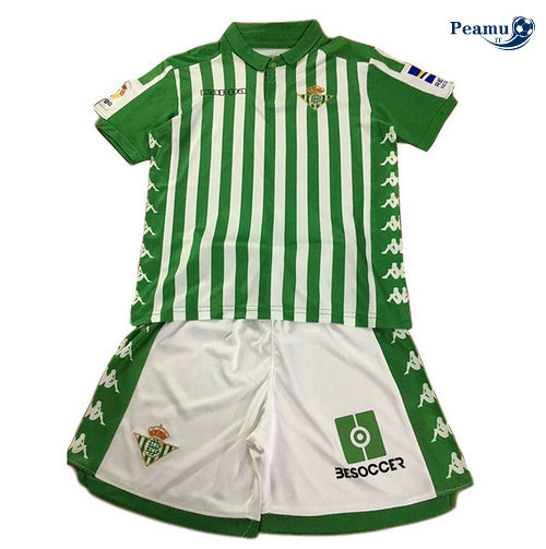 Camisola Futebol Real Betis Crianças Principal Equipamento 2019-2020