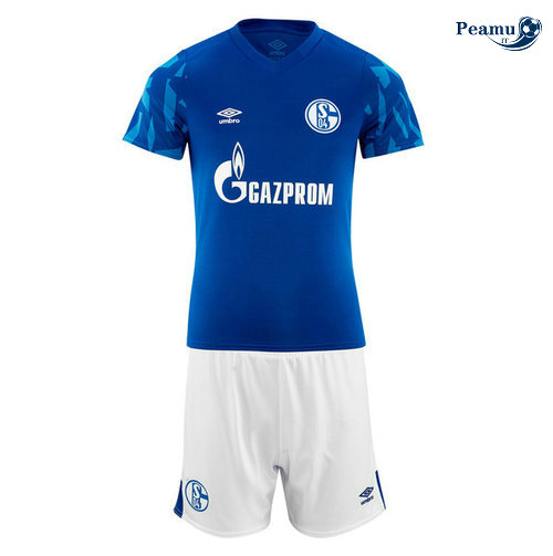 Camisola Futebol Schalke 04 Crianças Principal Equipamento 2019-2020