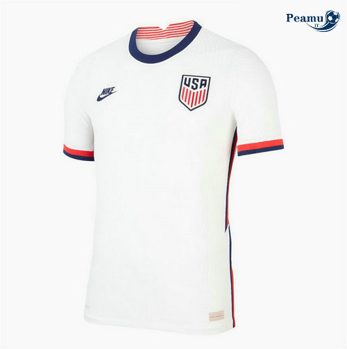 Camisola Futebol Estados Unidos Principal Equipamento Bianco 2020-2021