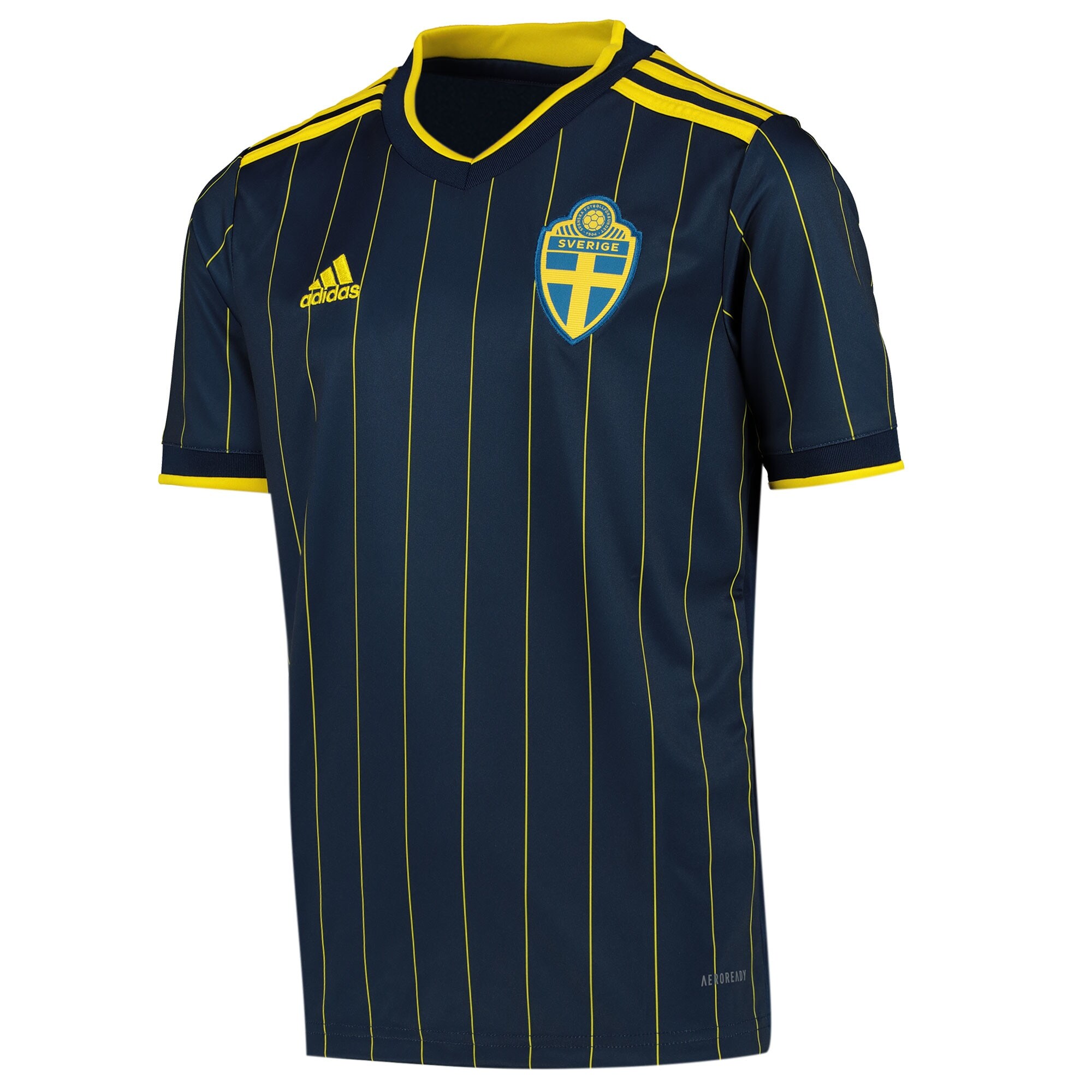 Camisola Futebol Suecia Alternativa Equipamento 2020-2021