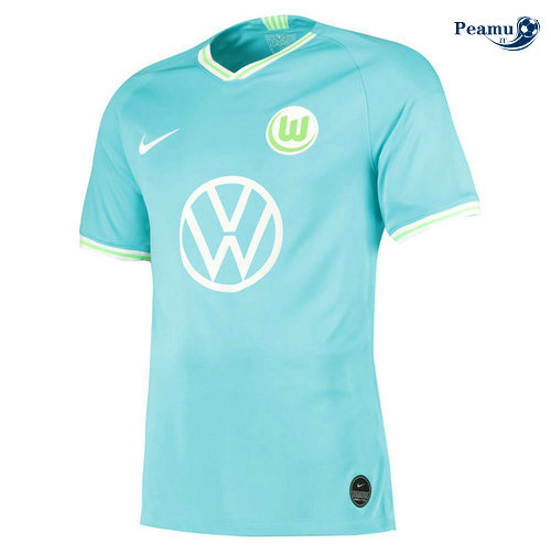 Camisola Futebol VfL Wolfsburg Alternativa Equipamento Azul clair 2019-2020
