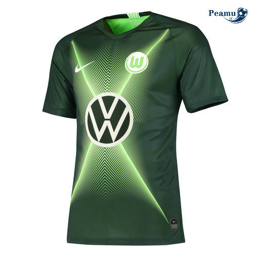 Camisola Futebol VfL Wolfsburg Principal Equipamento Verde 2019-2020