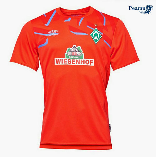 Camisola Futebol Werder Brême Portiere Vermelho 2019-2020