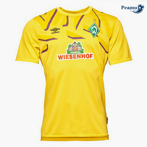 Camisola Futebol Werder Brême Portiere Amarelo 2019-2020