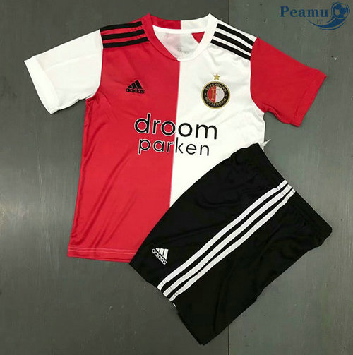 Camisola Futebol Feyenoord Crianças Principal Equipamento 2020-2021