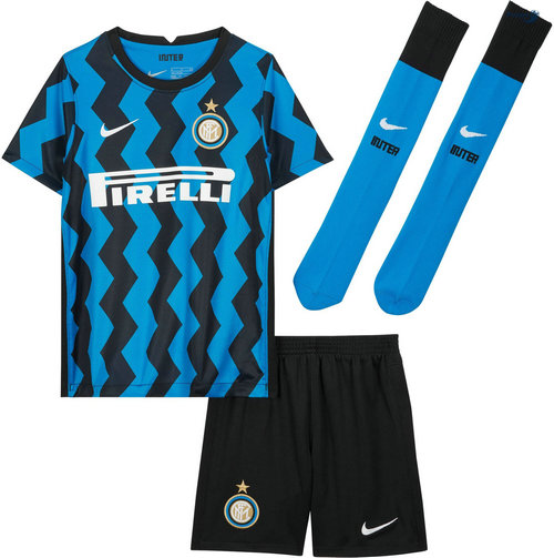 Camisola Futebol Inter Milan Crianças Principal Equipamento 2020-2021