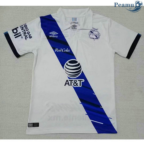 Camisola Futebol Puebla Principal Equipamento Branco 2020-2021