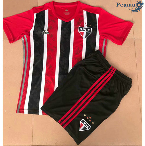 Camisola Futebol Sao Paulo Crianças Alternativa Equipamento 2020-2021
