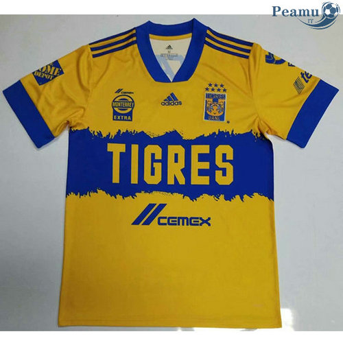Camisola Futebol Tigres Amarelo 2020-2021
