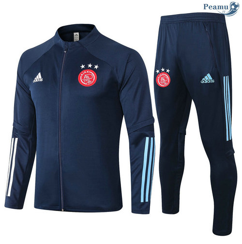 Casaco de Fato de Treino AFC Ajax Azul Marinho 2020-2021