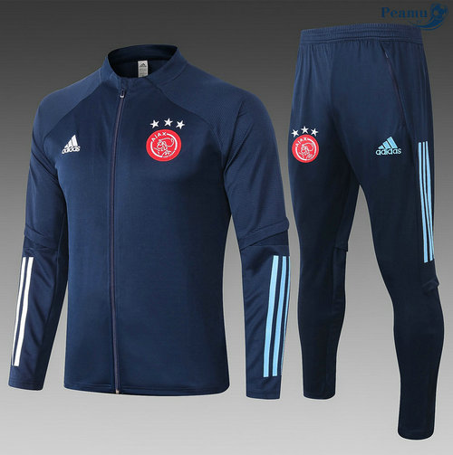 Casaco de Fato de Treino AFC Ajax Crianças Azul Marinho 2020-2021