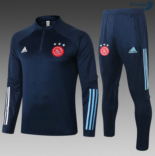 Fato de Treino AFC Ajax Crianças Azul Marinho 2020-2021