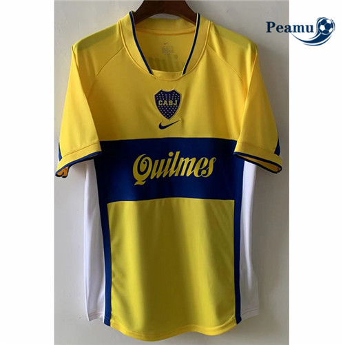 Camisola Futebol Retro2001#Boca Juniors Alternativa Equipamento baratas