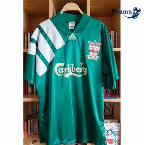 Camisola Futebol Retro92-93#Liverpool Alternativa Equipamento baratas