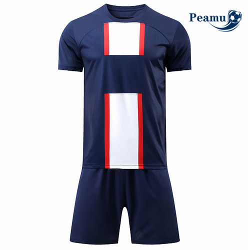 Comprar Camisola Kit Equipamento Training foot Sem logotipo da marca + Pantalon Azul 2022-2023 baratas