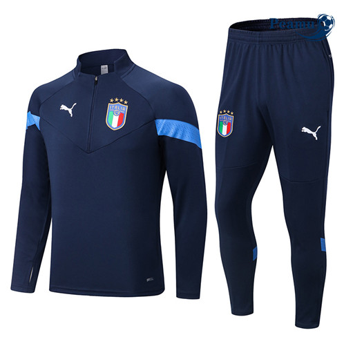 Novas Camisola Fato de Treino Italia Azul 2022-2023 personalizadas