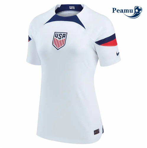 Comprar Camisola Futebol Estados Unidos Mulher Principal Equipamento 2022-2023 personalizadas
