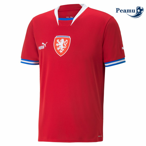 Comprar Camisola Futebol República Checa Principal Equipamento 2022-2023 personalizadas