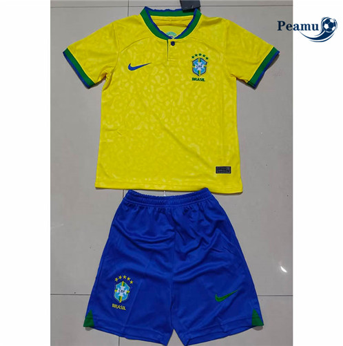 Vender Camisolas de futebol Brasil Crianças Principal Equipamento 2022-2023 t178 baratas | peamu.pt
