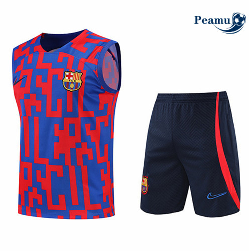 Vender Camisola Kit Entrainement foot Barcelona Colete + Pantalon Rojo/Azul/Azul Profundo 2022-2023 t228 baratas | peamu.pt