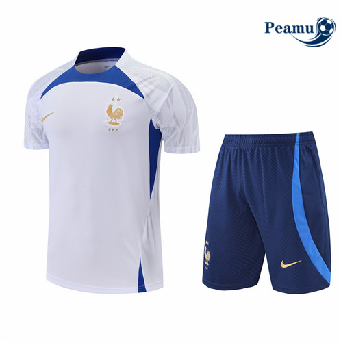 Vender Camisola Kit Entrainement foot Francia + Pantalon Blanco/Azul 2022-2023 t272 baratas | peamu.pt