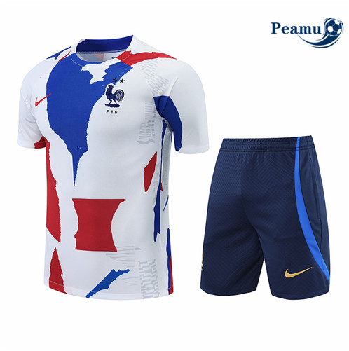 Vender Camisola Kit Entrainement foot Francia + Pantalon Blanco/Azul Profundo 2022-2023 t274 baratas | peamu.pt