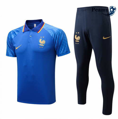 Comprar Camisola Kit Entrainement foot polo Francia + Pantalon Azul 2022-2023 t275 baratas | peamu.pt