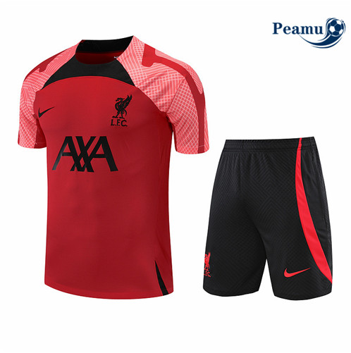 Comprar Camisola Kit Entrainement foot Liverpool + Pantalon Rojo/Negro 2022-2023 t313 baratas | peamu.pt