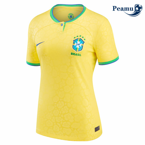 Comprar Camisolas de futebol Brasil Mulher Principal Equipamento 2022-2023 t983 baratas | peamu.pt