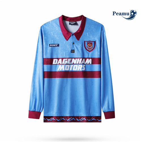 Comprar Camisolas de futebol Retro West Ham Alternativa Equipamento Manga larga 1995-1997 t109 baratas | peamu.pt