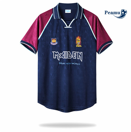 Vender Camisolas de futebol Retro West Ham x Iron Maiden Principal Equipamento 1999-2001 t116 baratas | peamu.pt