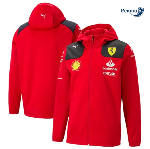 Peamu: Camisola Futebol Jaqueta Sueter de Treinamento Scuderia Ferrari 2023