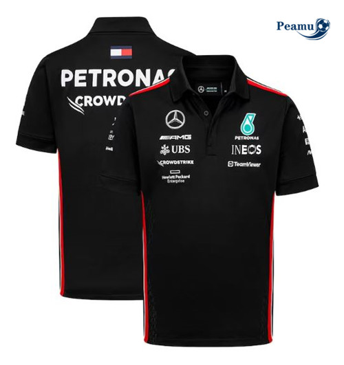 Peamu: Camisola Futebol Polo Mercedes AMG Petronas F1 2023