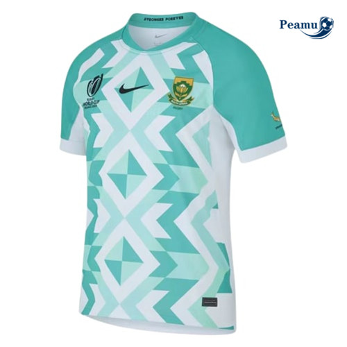Peamu: Camisola Futebol África do Sul Springboks Alternativa Equipamento Rugby WC23