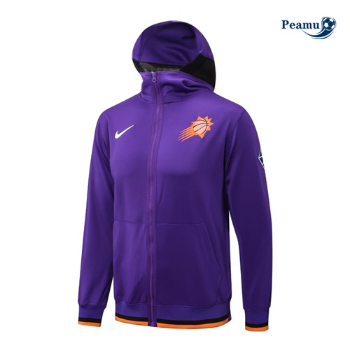 Peamu: Camisola Futebol Jaqueta Sueter de Treinamento Phoenix Suns - Purple