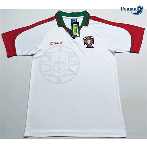 Camisola Retrô Futebol Portugal Alternativa Equipamento 1996-97