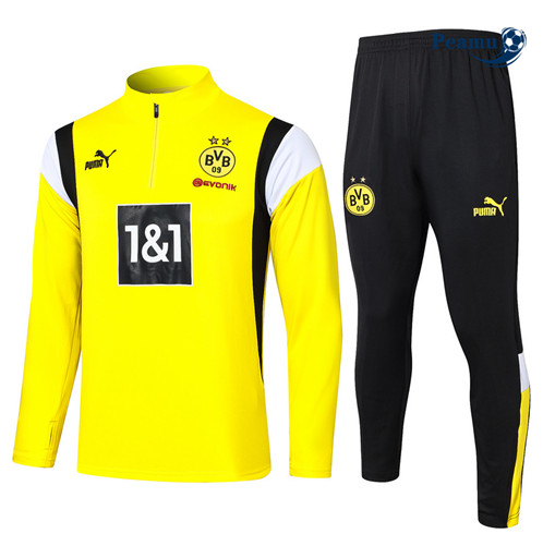 Novo Fato de Treino Borussia Dortmund Equipamento Amarelo 2023-2024