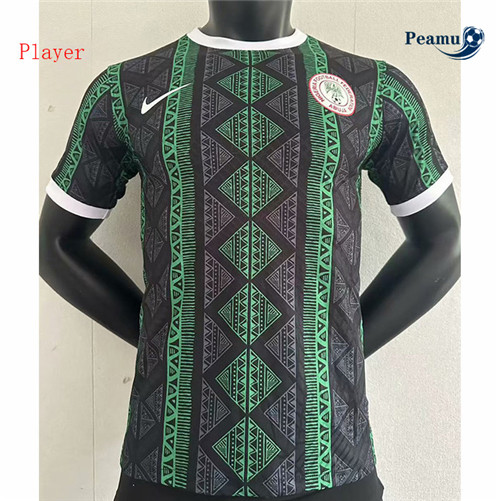 Novo Camisola Futebol Nigeria Player Version Equipamento Especial Verde 2023-2024