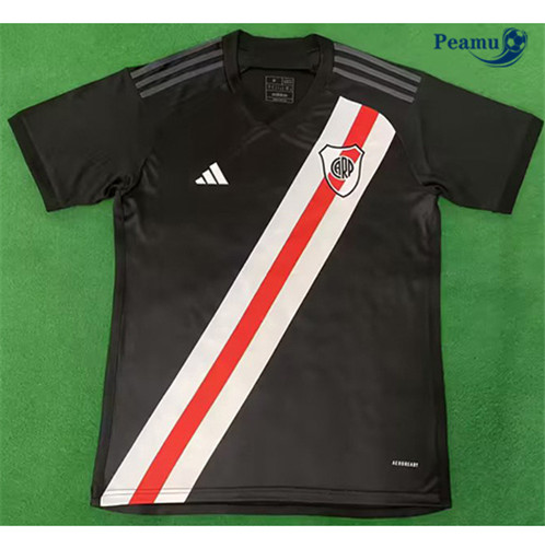 Loja Camisola Futebol River Plate Equipamento Preto 2023-2024