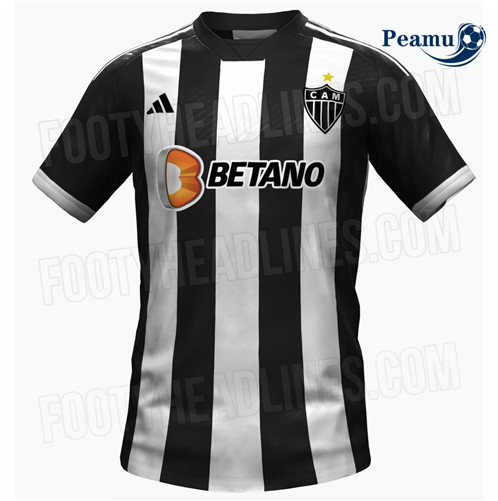 Peamu: Novas Camisola Futebol Atletico Mineiro Principal Equipamento 2023-2024