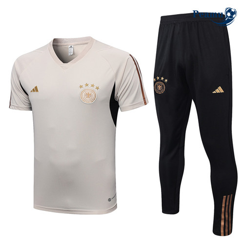 Peamu: Comprar Camisola Kit Entrainement Futebol Alemanha + Pantalon abricot 2022-2023