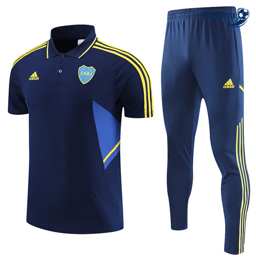 Peamu: Novo Camisola Kit Entrainement Futebol Boca Juniors Polo + Pantalon Azul 2022-2023