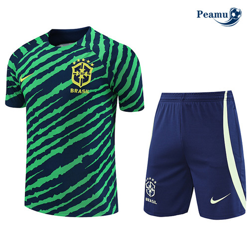 Peamu: Venda Camisola Kit Entrainement Futebol Brasil + Pantalon Verde 2022-2023