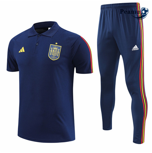 Peamu: Novas Camisola Kit Entrainement Futebol Espanha + Pantalon Azul 2022-2023